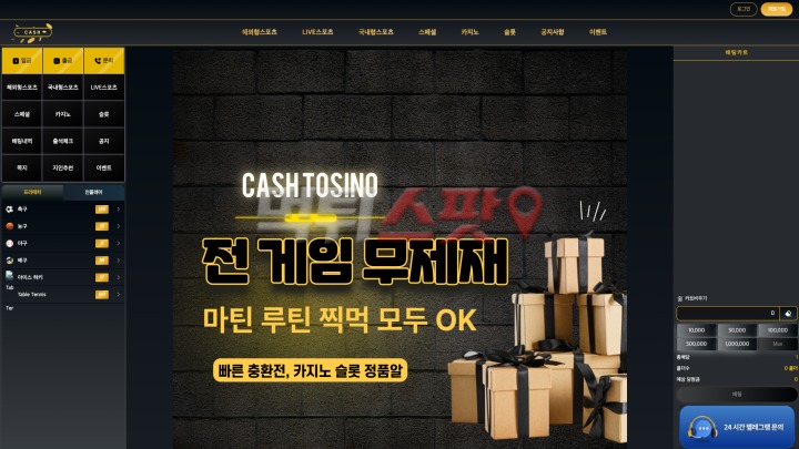 캐시 먹튀